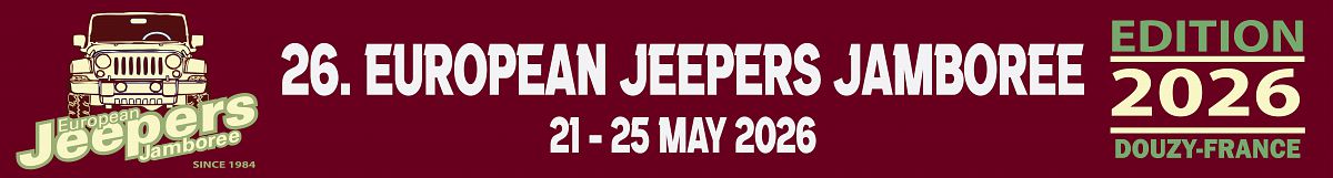 Banner European Jeepers Jamboree